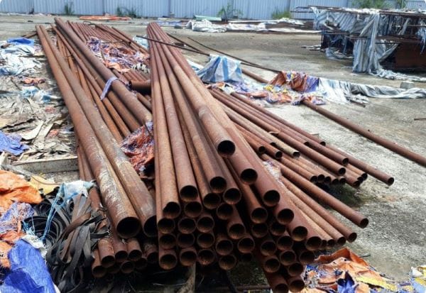 Các loại phế liệu được Hoàng Long thu mua tại Hải Phòng